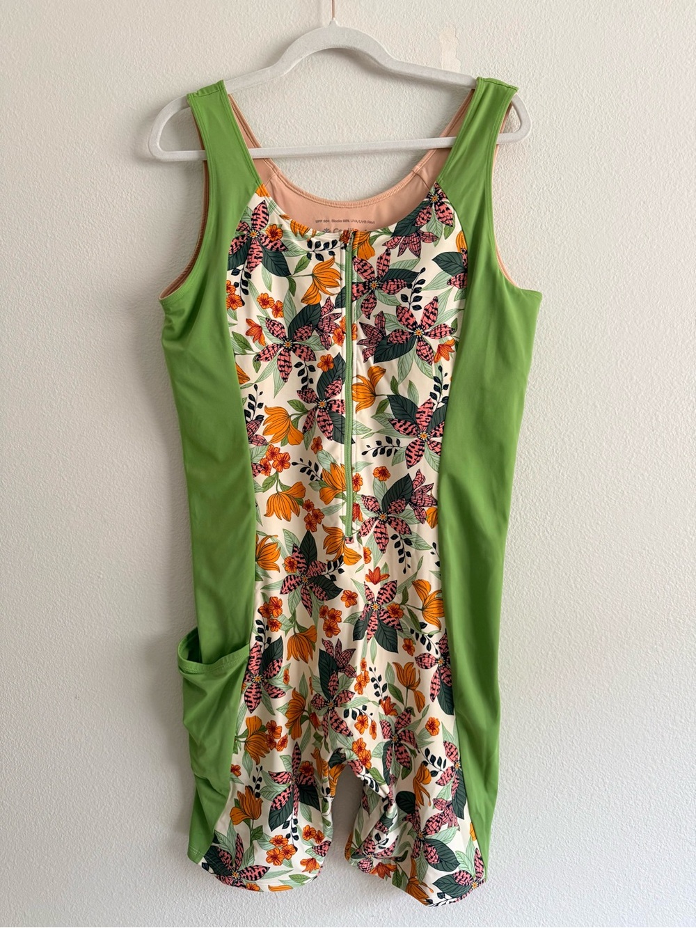 Coolibar Palm Plaza Knee Swimsuit Shorts UPF 50+ Sun Protection Modest Sz XL